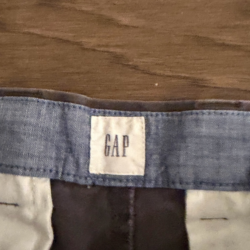 GAP Men's Charcoal Chinos - Picture 2 of 3